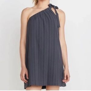 Marine Layer Gray Cassia One Shoulder Dress Size XS